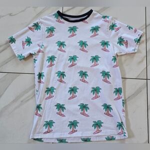 Palm Trees Short Sleeve T-Shirt (Size S)
